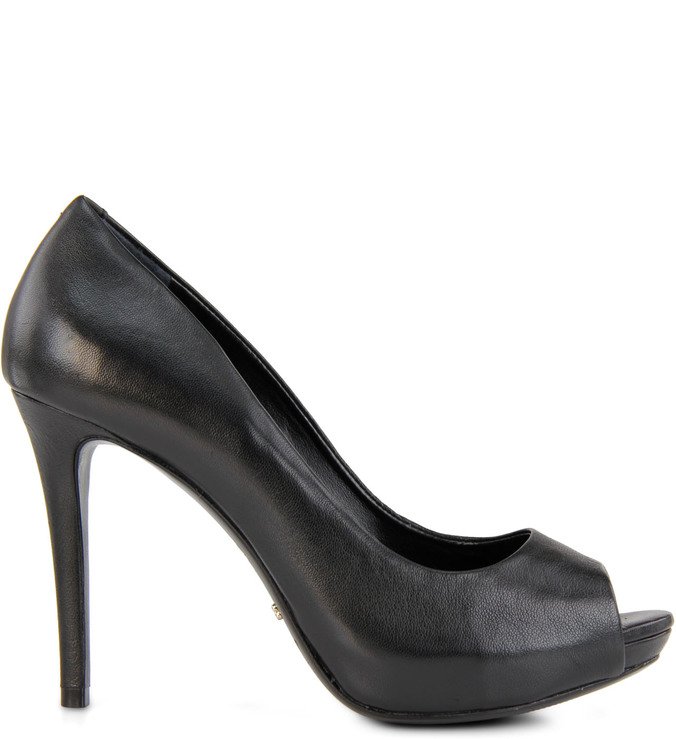Peep Toe Basic Black
