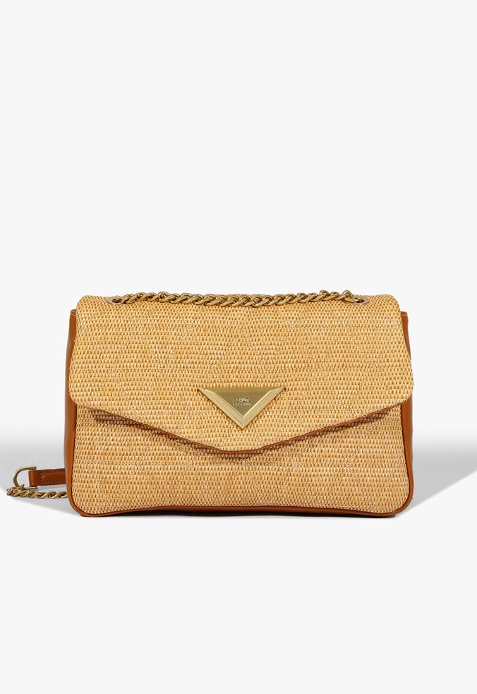 Bolsa 944 Grande Ráfia Bege
