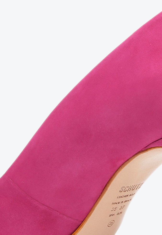Sapato Scarpin Nobuck Rosa Sapato Scarpin Nobuck Rosa