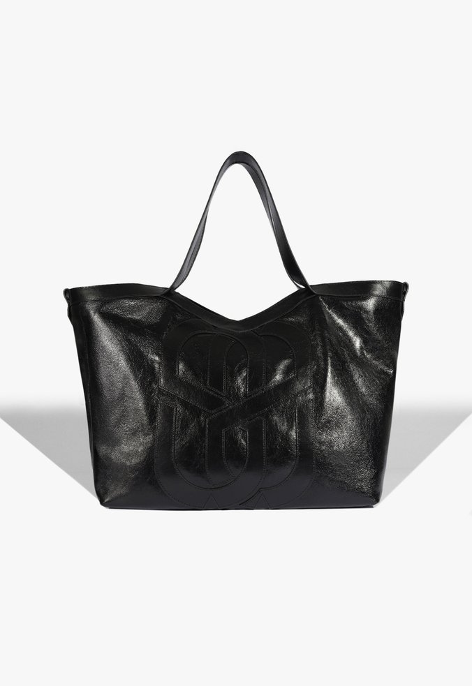 Bolsa Shopping Maddison Couro Preta