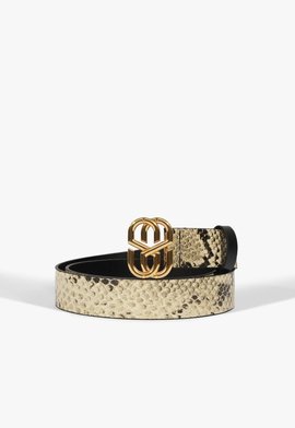 Cinto Emblem Couro Snake