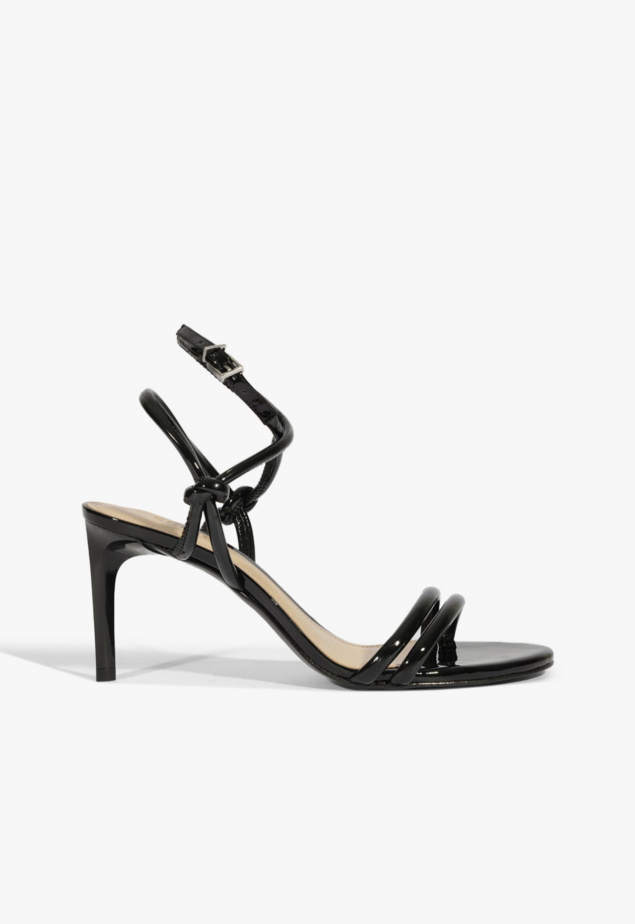 Sandália Couro Verniz Preta | Schutz