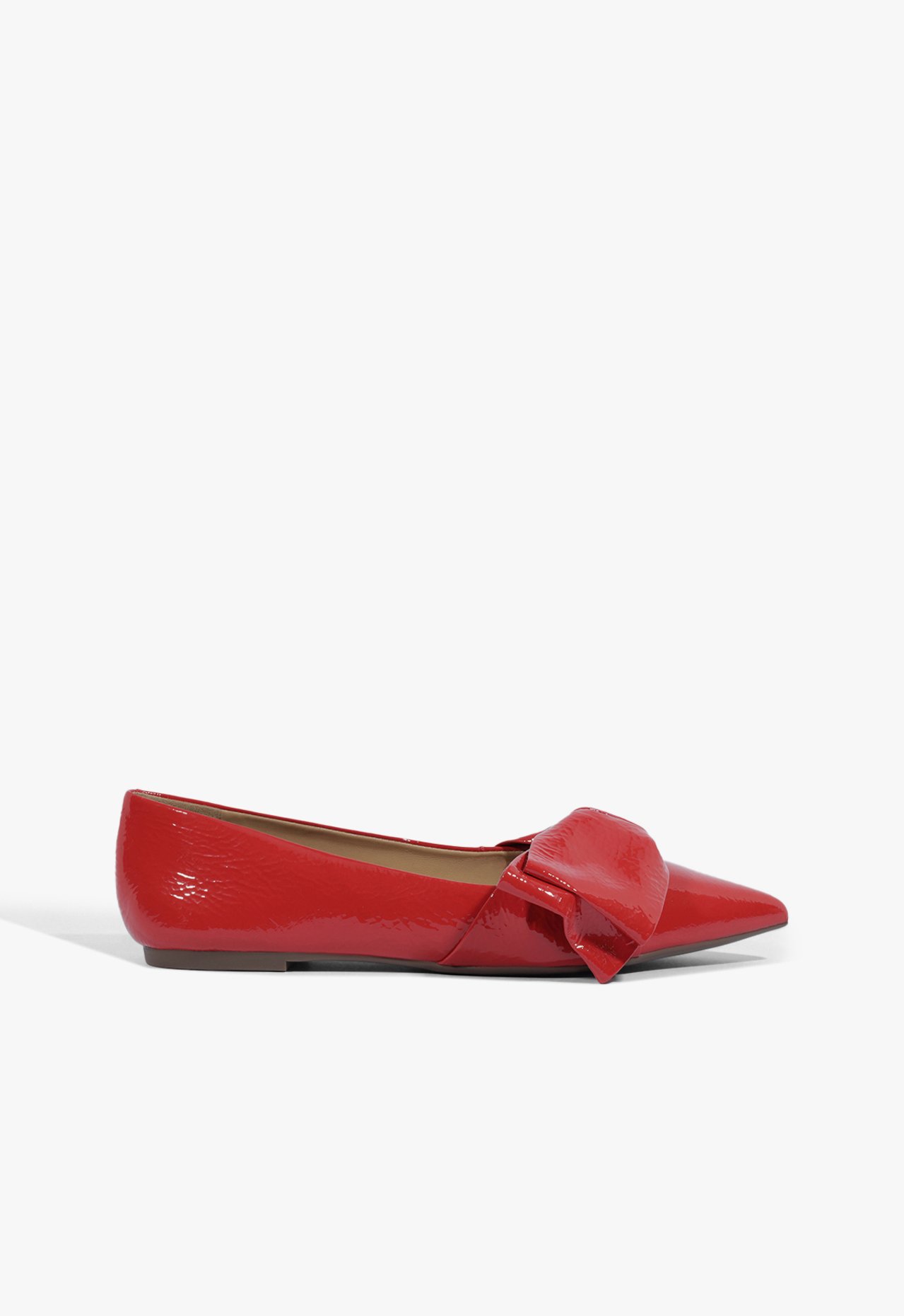 Sapatilha Verniz Laço Vermelho | Schutz