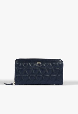 Carteira Grande 944 Matelassê Couro Preto