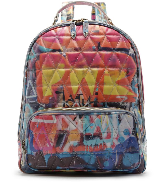 Mochila Matelassê Street Art Mochila Matelassê Street Art