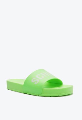 Chinelo Slide Jellys Schutz Verde Neon
