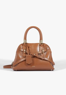 Bolsa Pequena Lorena Soft Couro Marrom