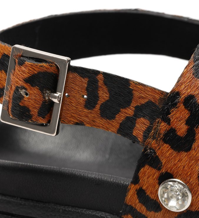 Sporty Sandal Animal Print Glam Sporty Sandal Animal Print Glam