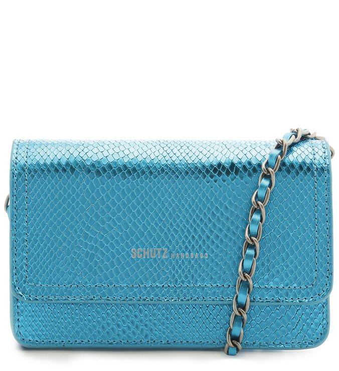 CROSSBODY 4GRLS LORENA SNAKE METALLIC BLUE CROSSBODY 4GRLS LORENA SNAKE METALLIC BLUE