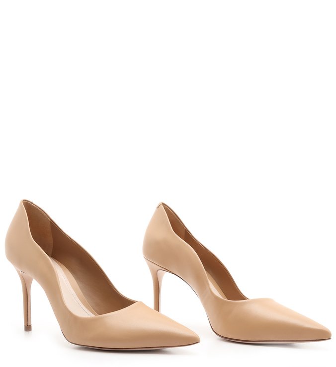 Sapato Scarpin Curves Bege Sapato Scarpin Curves Bege