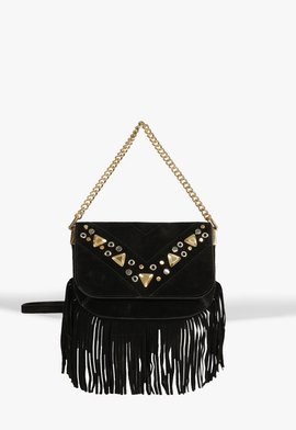 Bolsa Tiracolo Mally Pequena Preta