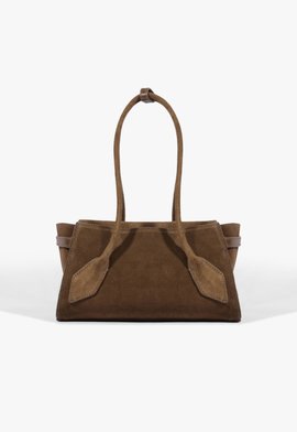 Bolsa Tiracolo Sofia Média Couro Marrom