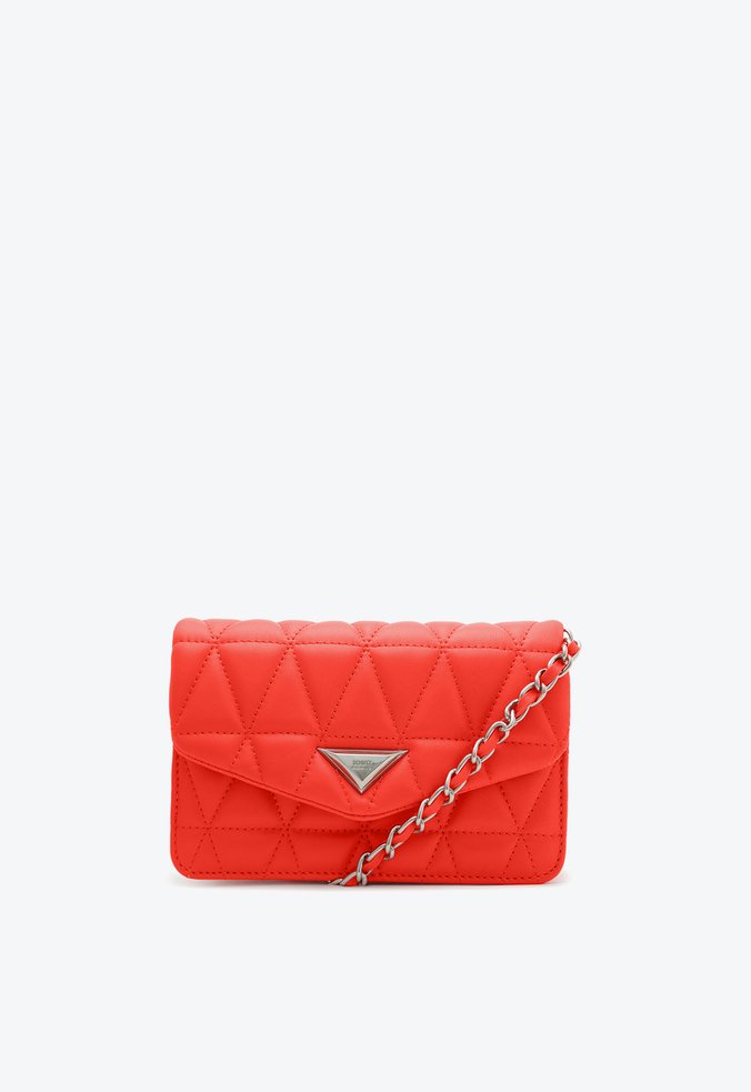 Bolsa Pequena Tiracolo 944 Matelassê Vermelha