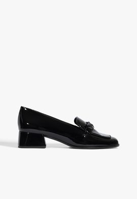 Mocassim Domenica Triangle Preto