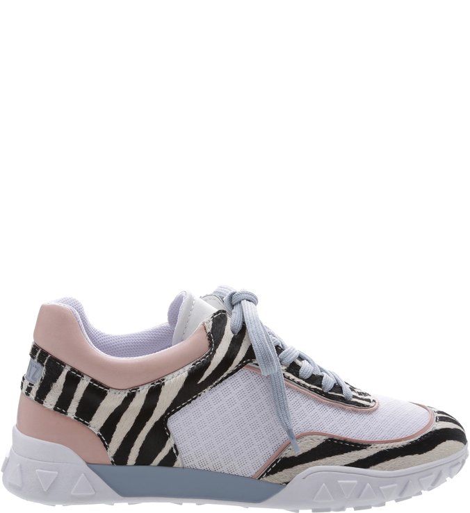 Tênis Lines Zebra Rose Tênis Lines Zebra Rose