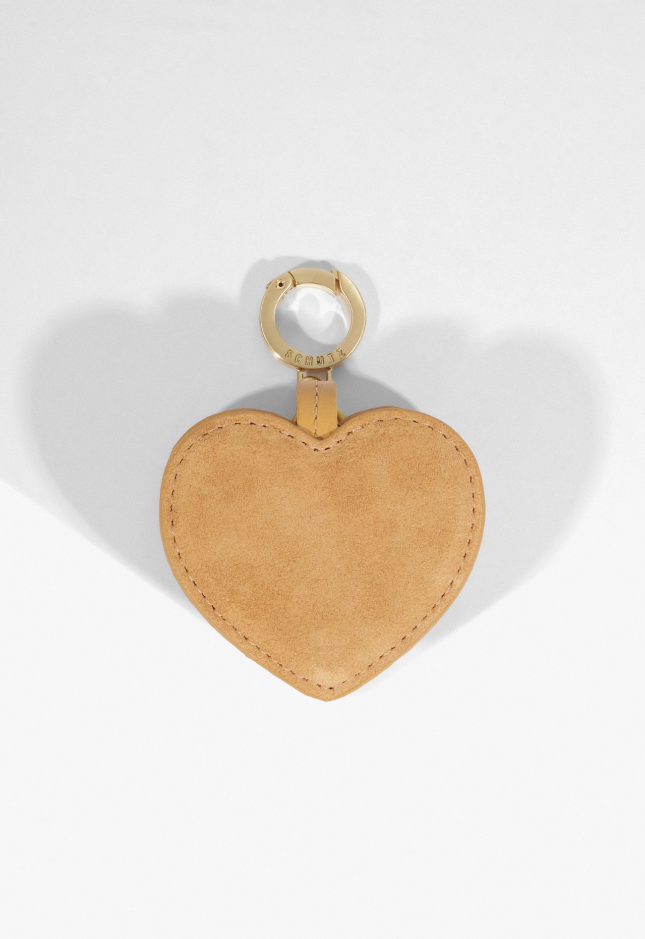 Porta Airpods Hoover Camurça Bege | Schutz Porta Airpods Hoover Camurça Bege | Schutz