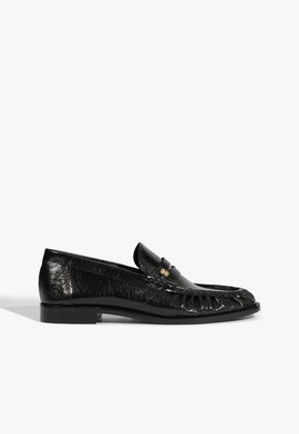 Mocassim Couro Preto