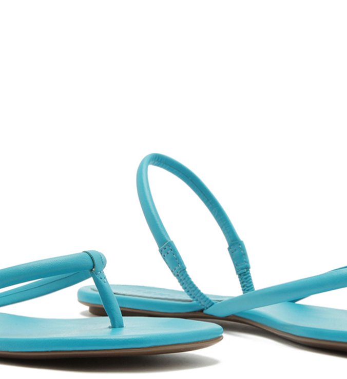 FLAT FLIP-FLOP CYAN FLAT FLIP-FLOP CYAN