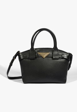 Bolsa Tote Malu Couro Preta