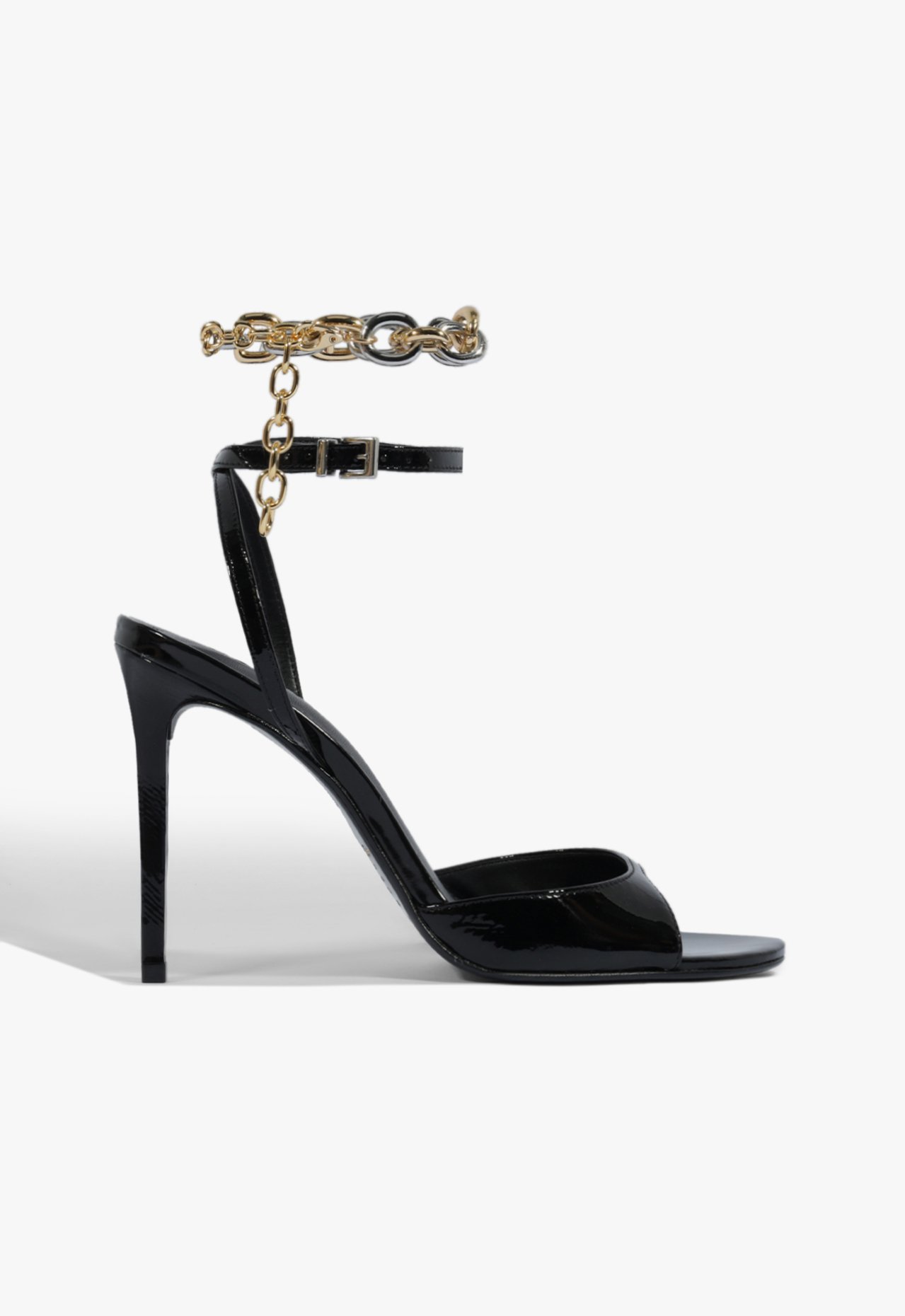 Sandalia Amie Chain Preta | Schutz