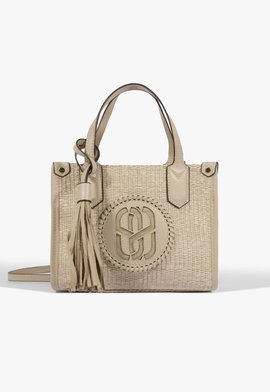 Bolsa Mini Tote Breeze Ráfia Azul e Verde | Schutz
