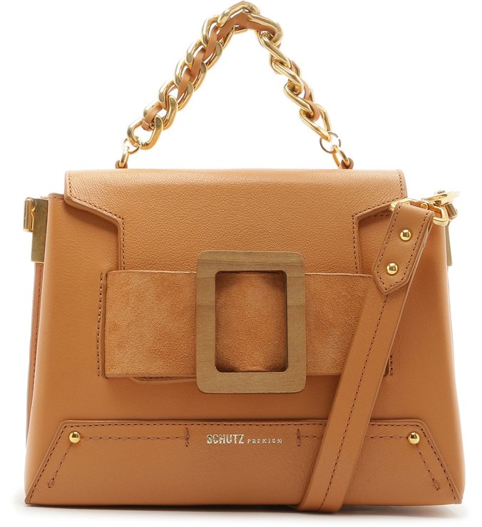 SATCHEL BAG BUCKLE WOOD TOASTY SATCHEL BAG BUCKLE WOOD TOASTY