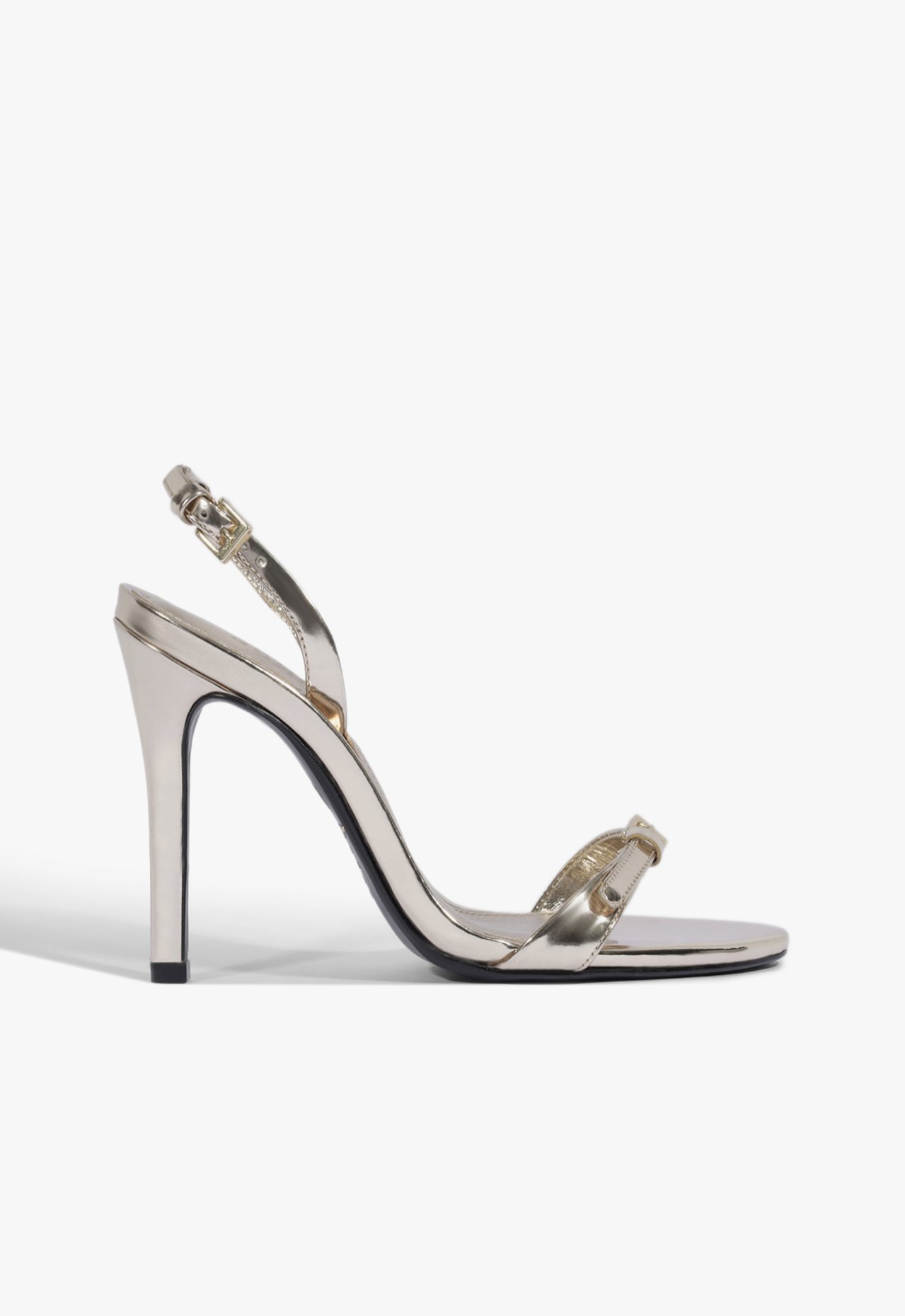 Sandália Salto Skye High Stiletto Dourada | Schutz