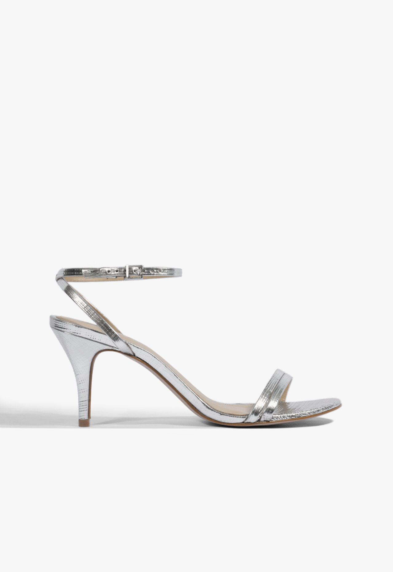 Sandália Altina Couro Prata | Schutz