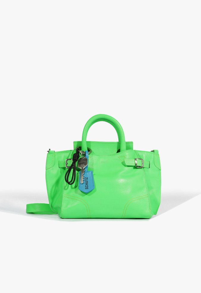 Bolsa Tote Pequena Heaven Couro Verde