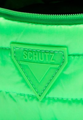 Pochete Schutz Sportz Nylon Verde Neon