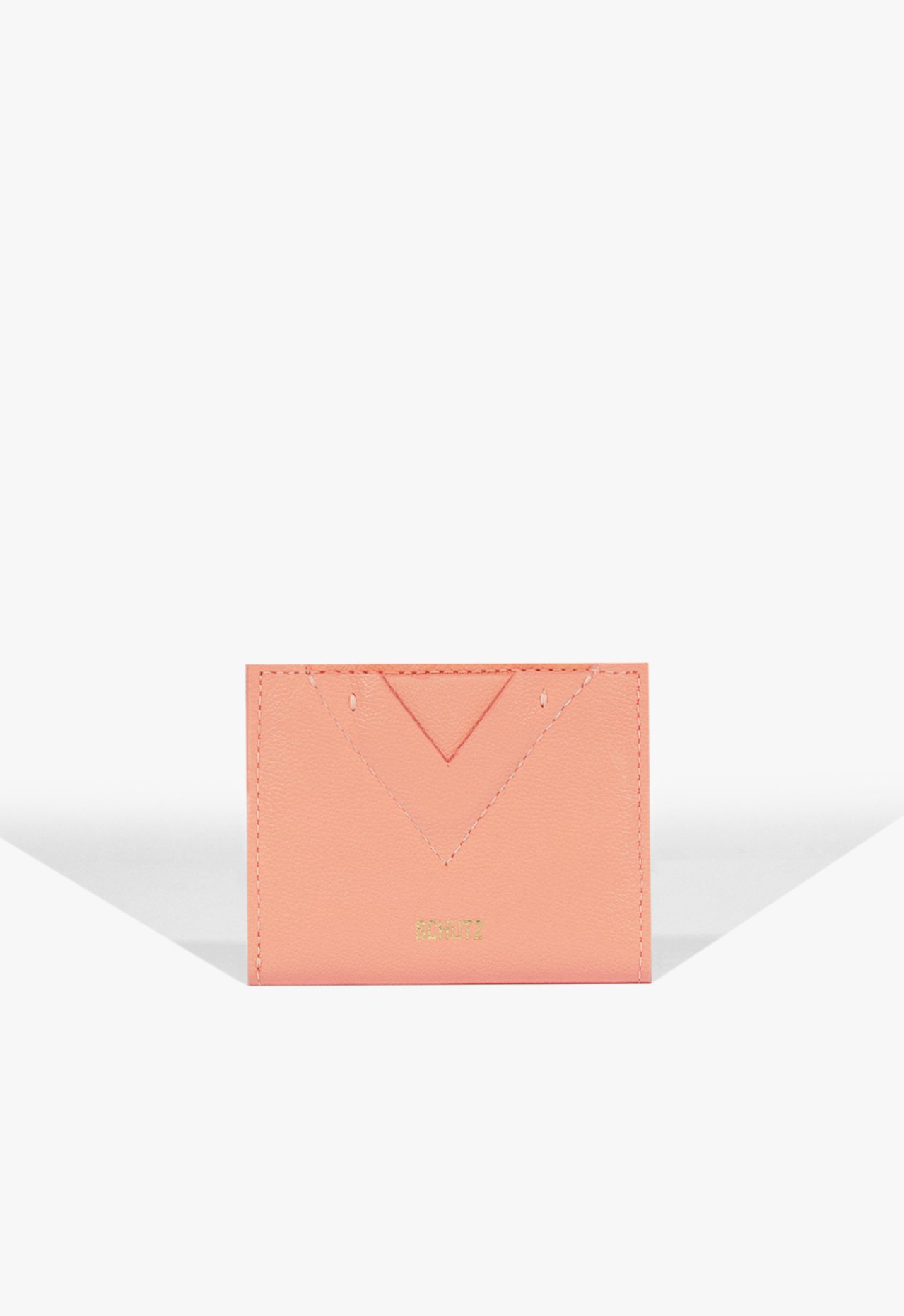 Vista 2 Porta Cartões Ellie Couro Laranja | Schutz Schutz BR Unissex Schutz BR Unissex