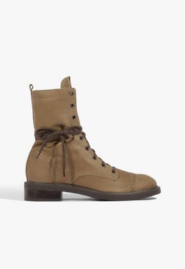 Bota Coturno Kelly Couro Marorm