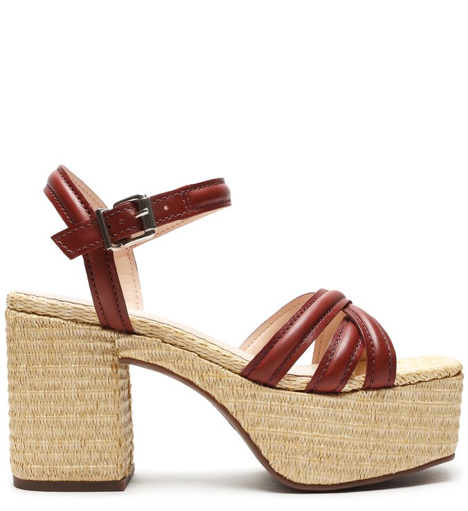 Sandália Meia Pata Natural Brown