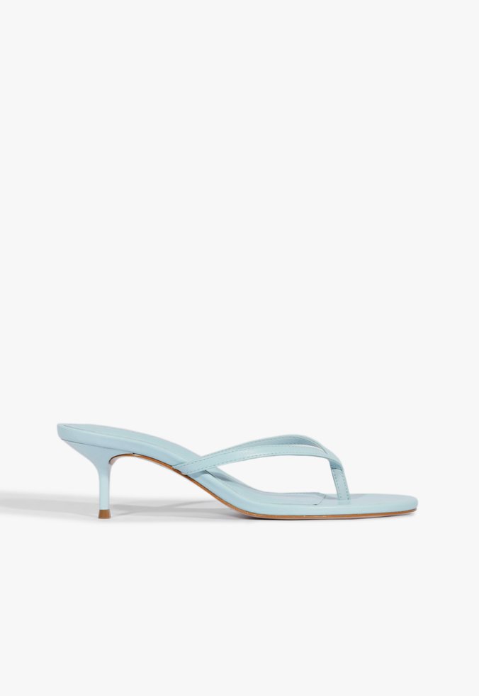 Mule Salto Fino Azul
