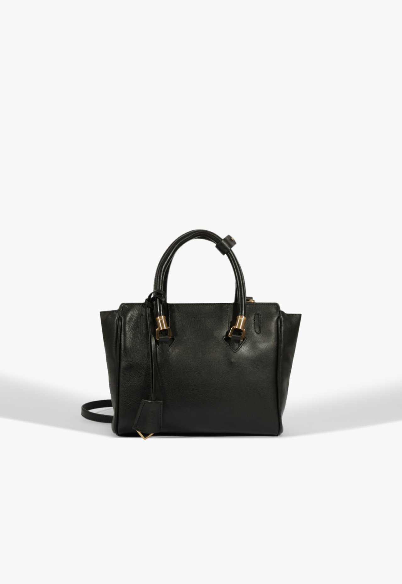Bolsa Tote Pequena Couro Preta | Schutz