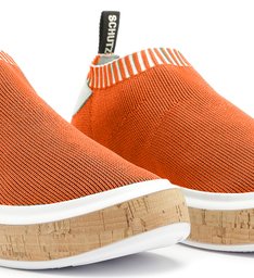 Sneaker It Schutz Bold Knit Orange