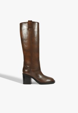 Bota Wyatt Up Couro Marrom