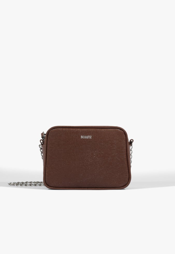 Bolsa Tiracolo Lully Pequena Marrom