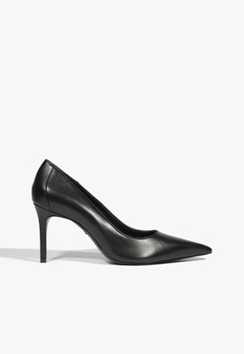 Scarpin Couro Preto