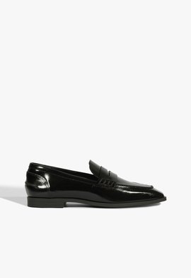 Loafer Fresh Boho Couro Preto