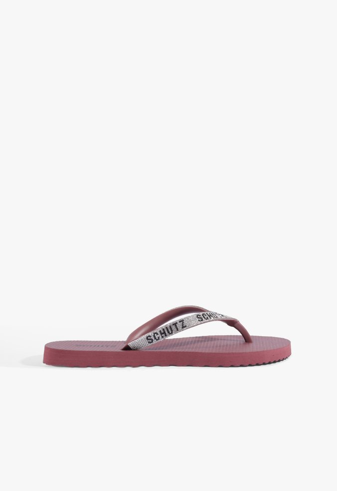 Chinelo Bico Redondo Marrom