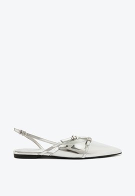Mule Slingback Prata