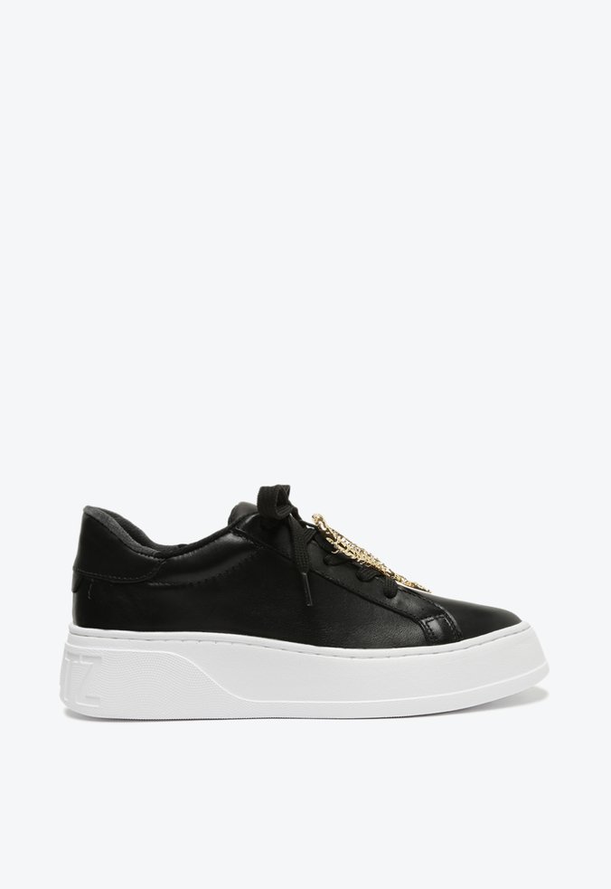 Tênis Memphis Snake Couro Preto