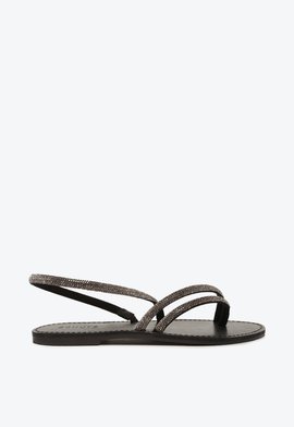 Sandália Rasteira Julia Preta