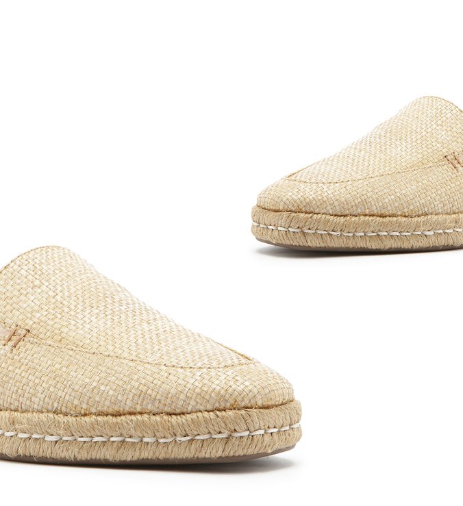 FLAT MULE RÁFIA NEUTRAL FLAT MULE RÁFIA NEUTRAL