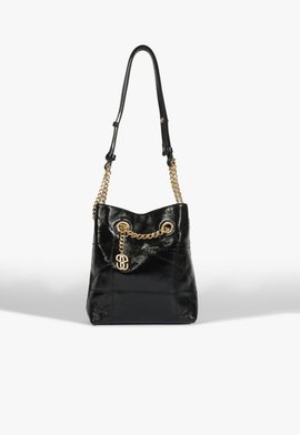 Bolsa Hobo Mika Média Preta
