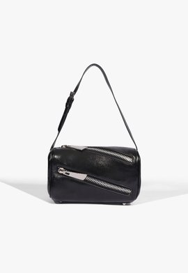 Bolsa Couro Shoulder Preta