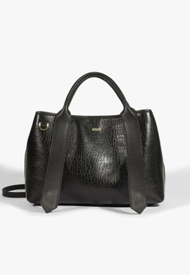 Bolsa Tote Rachel Couro Preta