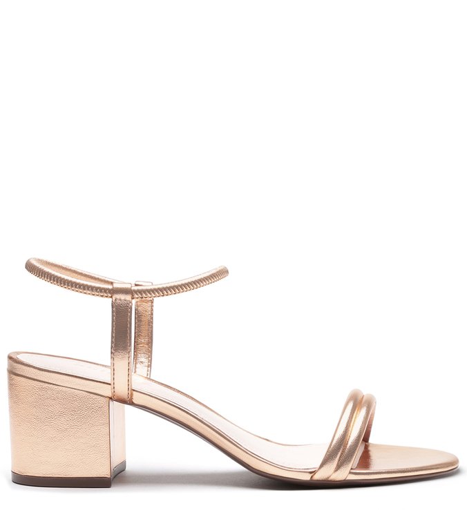 SANDÁLIA BLOCK HEEL STRINGS METALIC SANDÁLIA BLOCK HEEL STRINGS METALIC