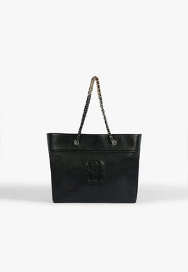 Bolsa Mini Shopping Belle Couro Preta